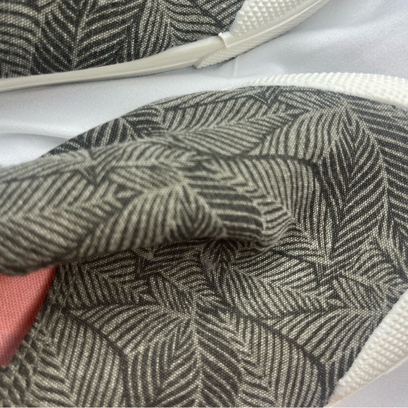 Roxy Green and White Quilted Flats - Picture 5 of 5